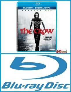 The Crow Brandon Lee Ernie Hudson Movie Blu Ray Digital Copy Brand New