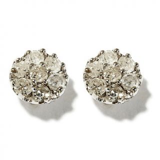 14K White Gold .21ct White Diamond Stud Earrings