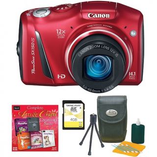  Point & Shoot Canon PowerShot SX150 IS 14.1MP, 14X Optical Zoom, 720p