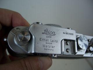 leica ernst leitz wetzlar 35 mm camera w zeiss lens