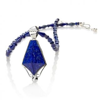 jay king blue lapis pendant with 18 14 necklace d 20120815121957577
