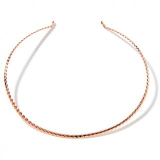  Necklaces Bib/Collar Jay King Flat Twisted Copper Collar 16 Necklace