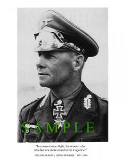 Erwin Rommel One More Round in His Magazine Quote Ph