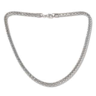  Jewelry Necklaces Chain Technibond® Bold Mesh Popcorn 18 Necklace