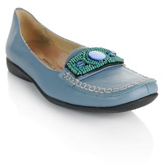  leather moccasin with beaded detail rating 17 $ 14 97 s h $ 5 20 