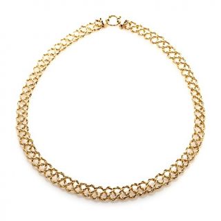 Michael Anthony Jewelry® 10K Gold 17 Braided Rope Necklace