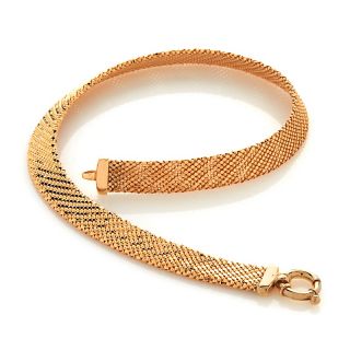  Necklaces Chain Bellezza Yellow Bronze Flattened 18 Popcorn Necklace
