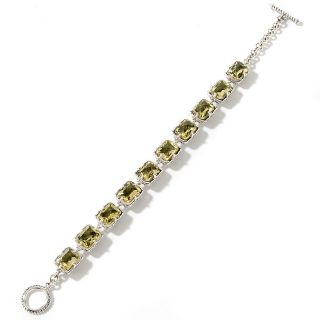 Hilary Joy 18ct Lemon Quartz Sterling Silver 8 Line Bracelet