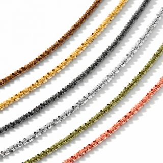 Jewelry Necklaces Chain Technibond® Glitter Chain 17 Necklace