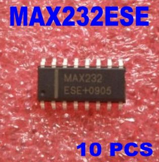 10 Pcs MAX232 MAX232ESE SMD Maxim Multichannel RS232