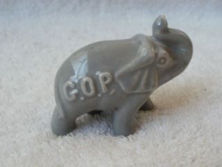  Republican GOP Monmouth Pottery Political Elephant Figure