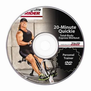  Books & DVDs Tony Little HealthRider® 20 Min. Quickie Workout DVD