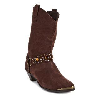 Shoes Boots Mid Calf Boots Diane Gilman for theme® Suede Cowboy