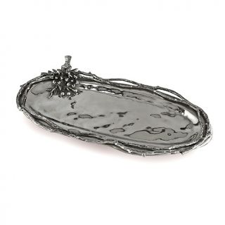 Star Home Designs Bird and Branches Oblong Oval Platter   21