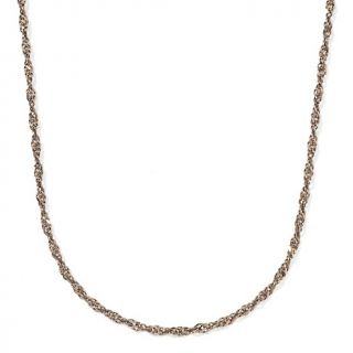 Technibond® Diamond Cut Singapore Chain 21 Necklace