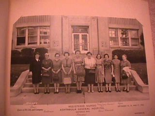 Eli Lilly and Company Pharmaceutical Photo Book 1963 Ashtabula Nurses