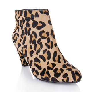 Shoes Boots Booties theme® Animal Print Haircalf Ankle Bootie