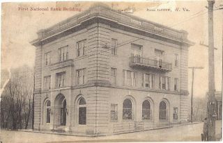 West Virginia WV Elm Grove 1st National Bank 1917