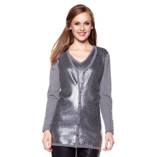 Fashion Tops Knit Tops & Tees DG2 Sequined Sweater Cardigan