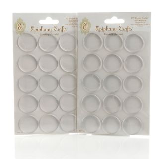  Glue & Adhesives Epiphany Crafts Bubble Caps Round 25 Sticker Refills