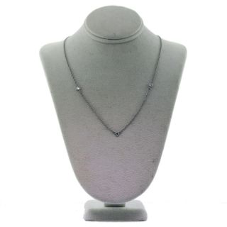 Tiffany and Co Elsa Peretti Diamonds by The Yard Necklace in Platinum