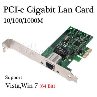 Gigabit Ethernet LAN PCI E Express Network Desktop Controller Card 10