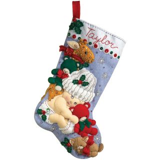  first christmas stocking felt applique kit rating 1 $ 22 95 s h $ 3 95