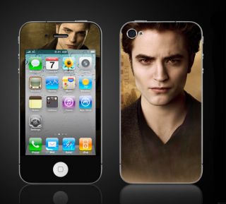 iPhone 4 Edward Cullen Skin Twilight Pattinson IP4ED3
