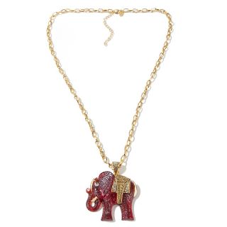  by adrienne good luck elephant pendant with 27 chain rating 28