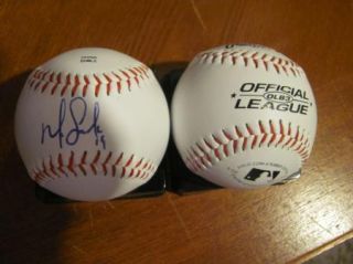 Giants Marco Scutaro Autographed Rawlings OLB3 Baseball