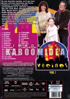 Vecinos Vol 1 Boxset 4 DVD Imported Serie Mexico 4DVDS