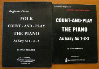 DOUG FREULER Beginner Piano Books Count And Play The Piano As Easy