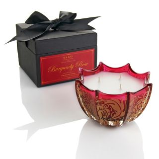  manor d l company venetian rose scallop candle burgundy rating 2 $ 27