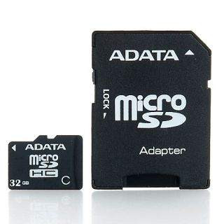 Adata 32GB SDHC microSD Memory Card with SD Adapter
