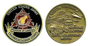  Fort Eustis Army Transportation Challenge Coin