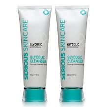 serious skincare 4 fl oz glycolic cleanser twin pack d