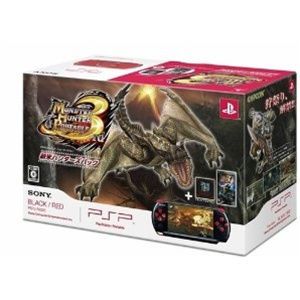 New Monster Hunter 3rd Black Red PSP 3000 Bundle