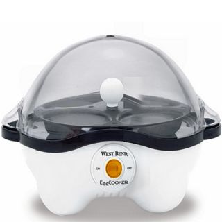 New West Bend 86628 Kitchen Automatic Egg Cooker Poacher