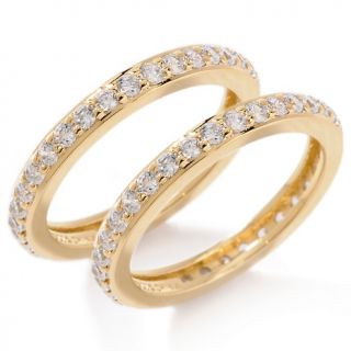  dousset absolute 2 piece eternity band ring set rating 42 $ 79 95 or