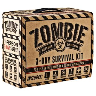 Every Day Carry Zombie 3 Day Survival Disaster Preparedness Kit 5 Year