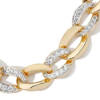 2ct Absolute™ Pavé Curb Link 18 Necklace