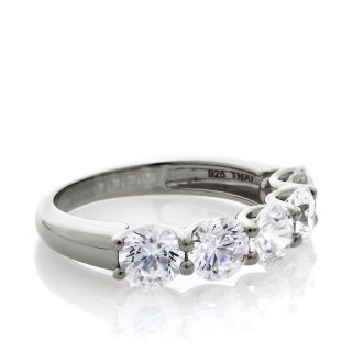 Daniel K 2.50ct Absolute™ Round 5 Stone U Gallery Ring at
