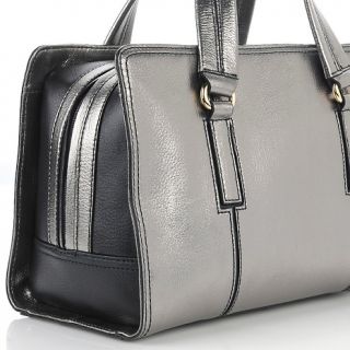 Handbags and Luggage Satchels Barr + Barr Structured Metallic