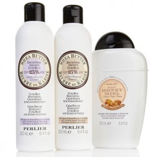 Perlier Bath and Shower Cream Variety Trio