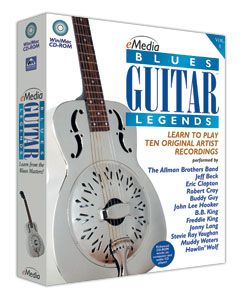 eMedia Blues Guitar Legend Guitar Training Software