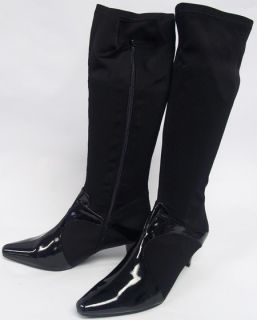 Bellini Estella Black Fashion Knee High Boots Sz 8 New 2nd