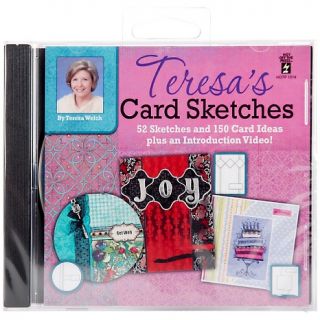 Teresas Card Sketches CD with 52 Sketches and 150 Card Ideas