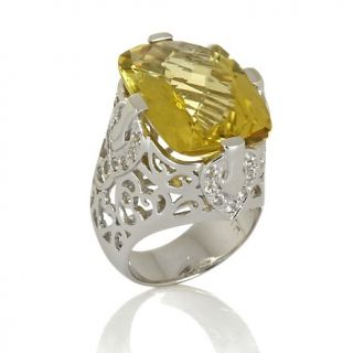 Jewelry Rings Gemstone Sima K 15.84ct Apple Quartz and