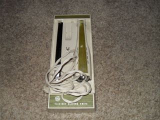  GE General Electric Electric Knife Carving Avocado Green