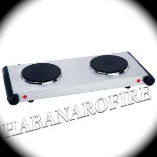  New Electric Cooking Warming Double Burner Cook Top Hot Plate